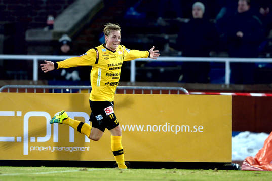 Robin Strömberg, Mjällby jublar