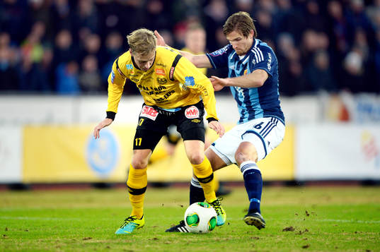 Robin Strömberg, Mjällby och Jesper Arvidsson,