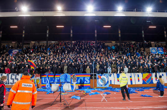 Matchen bryts och kommer inte spelas klart