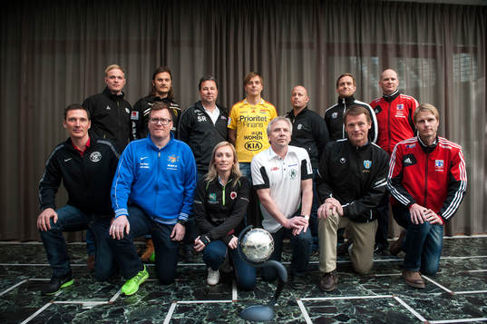 Jonas Eidevall, tränare LDB FC Malmö, Joakim Blomqvist,