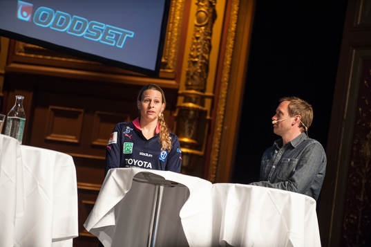 Charlotte Rohlin, Linköping och Martin Sjögren, tränare
