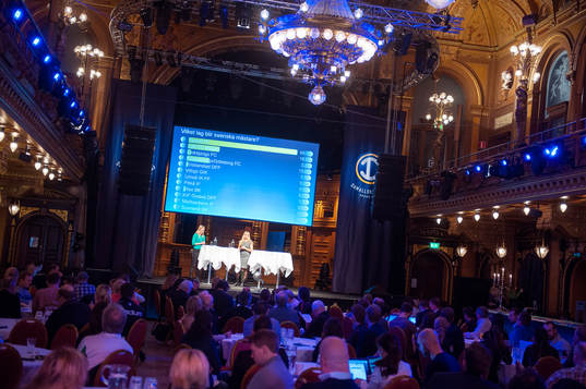 Hanna Marklund och Anna Brolin på Berns i Stockholm