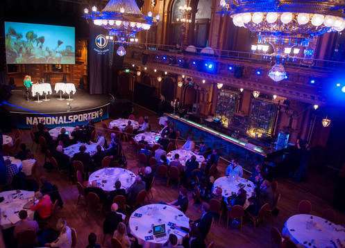 Hanna Marklund och Anna Brolin på Berns i Stockholm