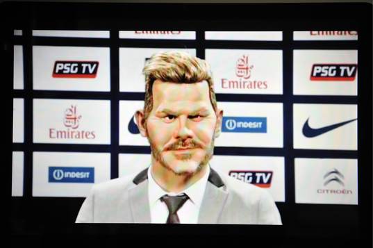 David BECKHAM  - 09.04.2013 - Illustration des Guignols de