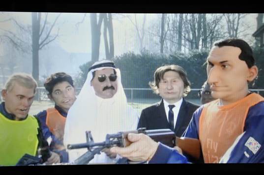 LEONARDO / Prince Al Thani / Zlatan IBRAHIMOVIC -