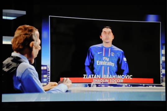 Zlatan IBRAHIMOVIC- 09.04.2013 - Illustration des Guignols