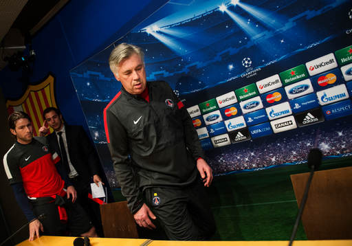 Fotboll, Champions League, presskonferens