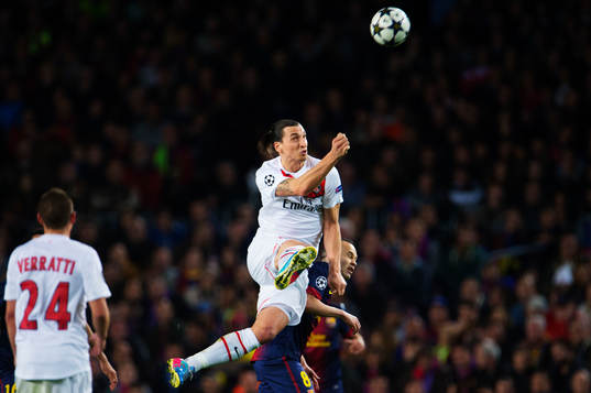 Fotboll, Champions League, kvartsfinal, Barcelona - Paris