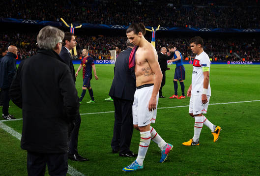 Fotboll, Champions League, kvartsfinal, Barcelona - Paris
