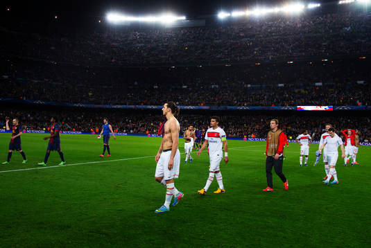 Fotboll, Champions League, kvartsfinal, Barcelona - Paris