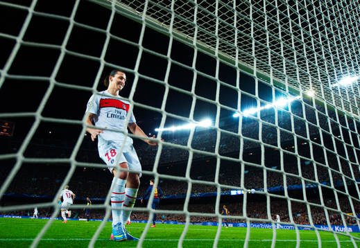 Fotboll, Champions League, kvartsfinal, Barcelona - Paris