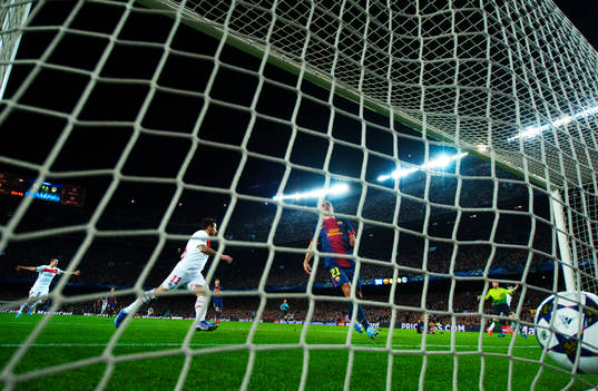 Fotboll, Champions League, kvartsfinal, Barcelona - Paris