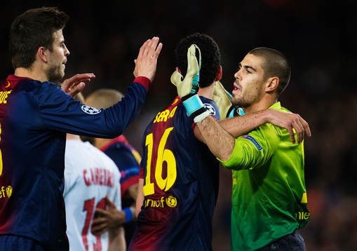 Fotboll, Champions League, kvartsfinal, Barcelona - Paris