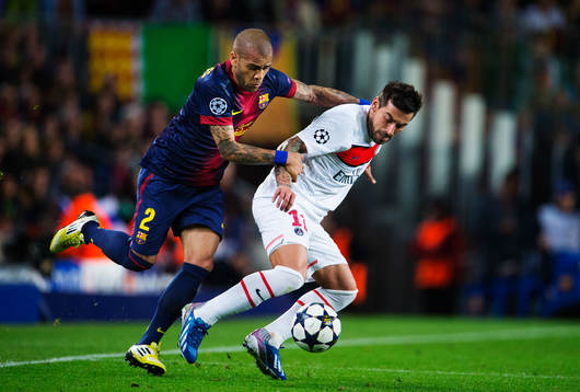 Fotboll, Champions League, kvartsfinal, Barcelona - Paris