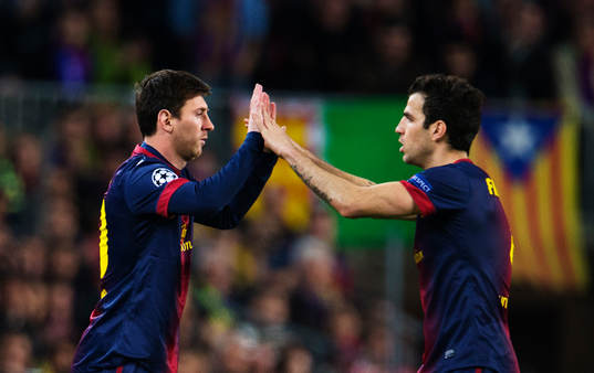 Fotboll, Champions League, kvartsfinal, Barcelona - Paris