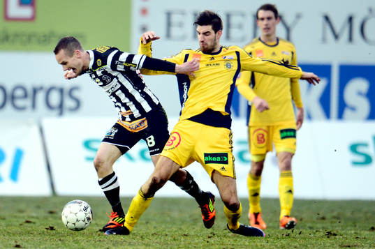 Fredrik Svanbäck, Landskrona och Muamet Asanovski,