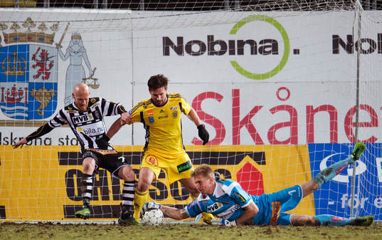Max Mölder, Bill Halvorsen, målvakt, Landskrona, Robin