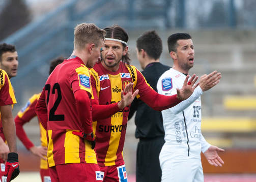 Alexander Michel, och Haris Skenderovic, Syrianska i samtal