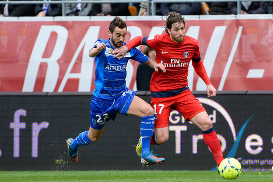 MAXWELL - 13.04.2013 - Troyes / PSG  - 32eme journee de