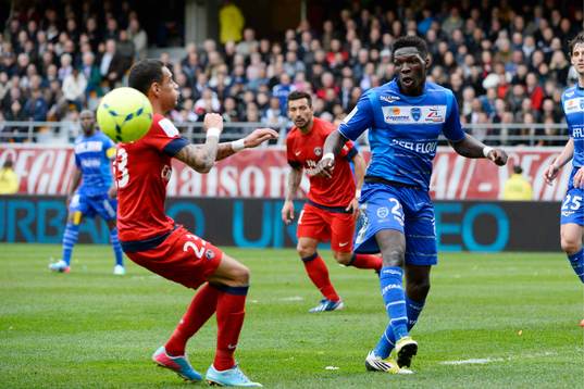 Fabrice NSAKALA - 13.04.2013 - Troyes / PSG  - 32eme