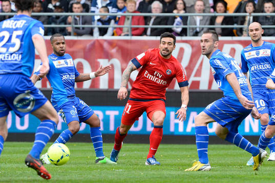 Ezequiel LAVEZZI  - 13.04.2013 - Troyes / PSG  - 32eme