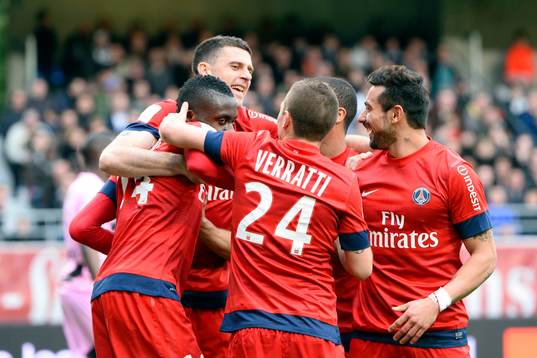 Blaise MATUIDI / Ezequiel LAVEZZI  / Marco VERRATTI -