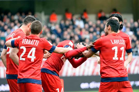 Blaise MATUIDI / Ezequiel LAVEZZI  / Marco VERRATTI -