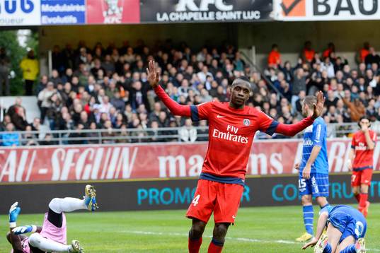 Blaise MATUIDI  - 13.04.2013 - Troyes / Paris Saint Germain