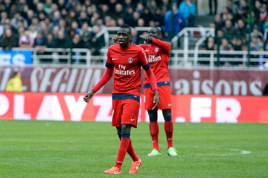Blaise MATUIDI / Mamadou SAKHO  - 13.04.2013 - Troyes /