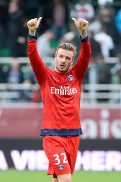 David BECKHAM  - 13.04.2013 - Troyes / Paris Saint Germain