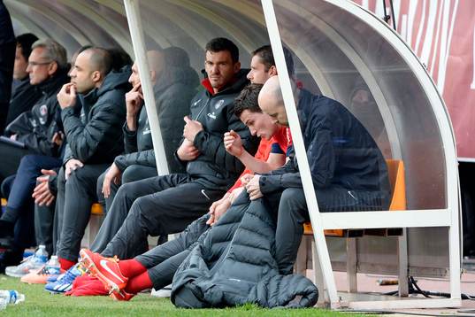 Sortie de Kevin GAMEIRO - 13.04.2013 - Troyes / Paris Saint
