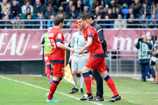 Thiago MOTTA / Kevin GAMEIRO - 13.04.2013 - Troyes / Paris