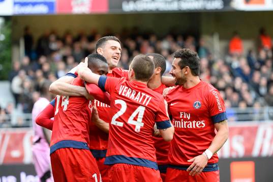 Blaise MATUIDI / Thiago MOTTA / Marco VERRATTI /  Ezequiel
