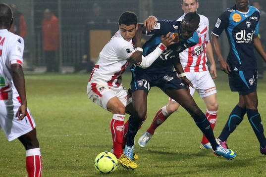 Benjamin ANDRE / Salif SANE  - 13.04.2013 - Ajaccio / Nancy