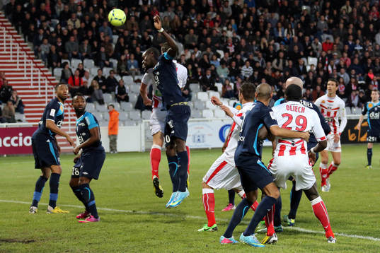 But de Mehdi MOSTEFA - 13.04.2013 - Ajaccio / Nancy - 32eme