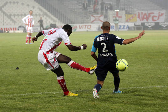 Denis OLIECH / Yassine JEBBOUR - 13.04.2013 - Ajaccio /