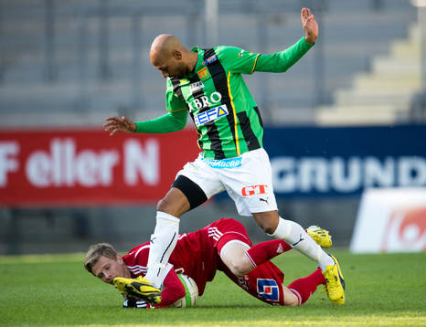Johan Bertilsson, Degerfors, Jeffrey Aubynn, Gais