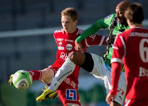 Johan Bertilsson, Degerfors, Jeffrey Aubynn, Gais