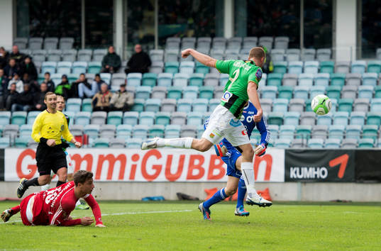 Joel Johansson, Gais, gör 2-0