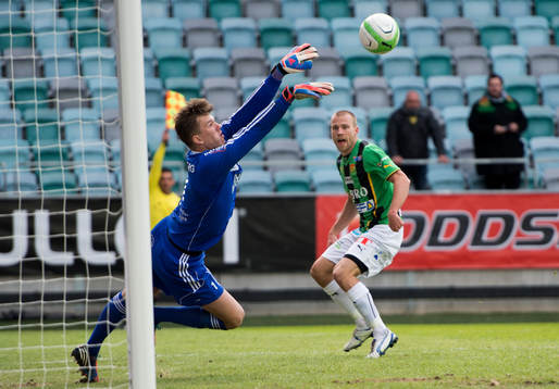 Joel Johansson, Gais, har ett fint avslut som Degerfors