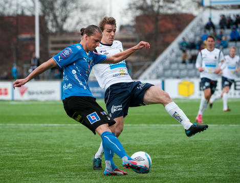 Fredrik Liverstam, Halmstad, och Johan Oremo, Gefle