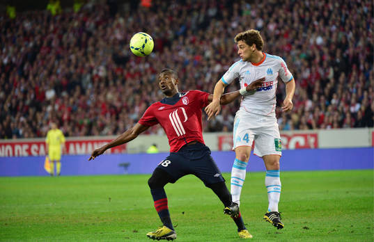 Salomon KALOU / Lucas MENDES  - 14.04.2013 - Lille /