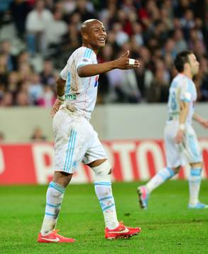 Andre AYEW - 14.04.2013 - Lille / Marseille  - 32eme