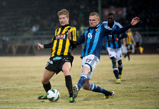 Simon Gustafson, Häcken. Vytautas Andriuskevicius,