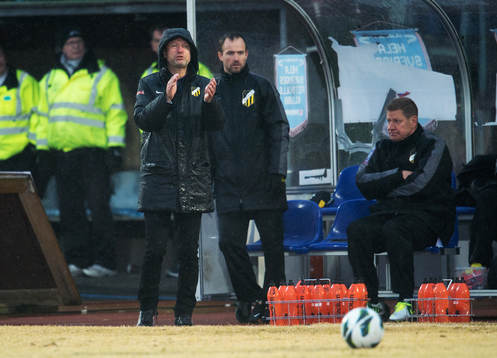 Peter Gerhardsson, tränare Häcken