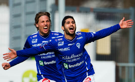 Martin Christensen och Imad Zatara, Åtvidaberg jublar