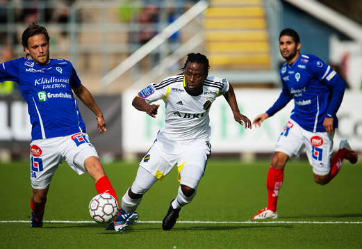 Tom Pettersson, Åtvidaberg, och Martin Kayongo-Mutumba, AIK