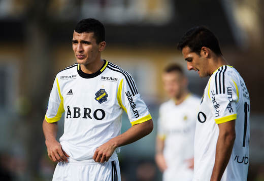 Nabil Bahoui och Celso Borges, AIK