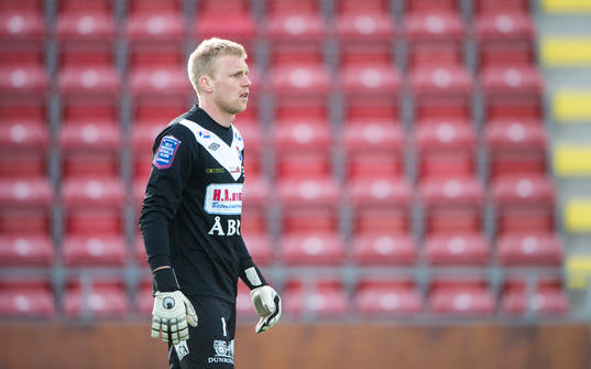 Peter Abrahamsson, målvakt Örgryte