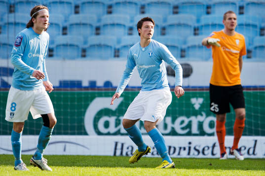 Alexander Blomqvist, Malmö FF, spelade några få minuter